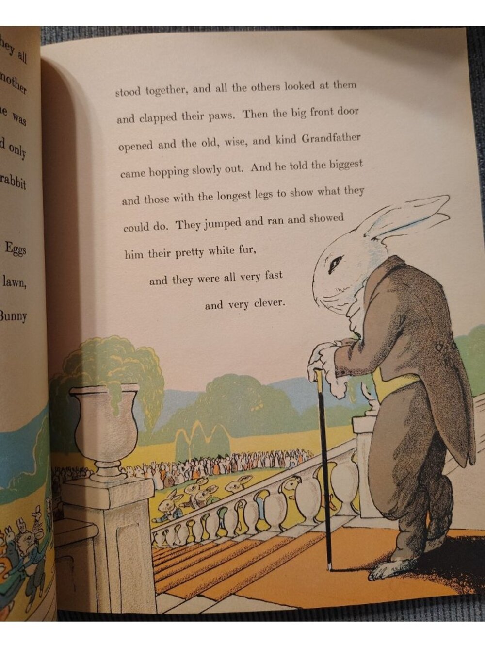 Vintage The Country Bunny & The Little Gold Shoes Softcover Children's Book 1974